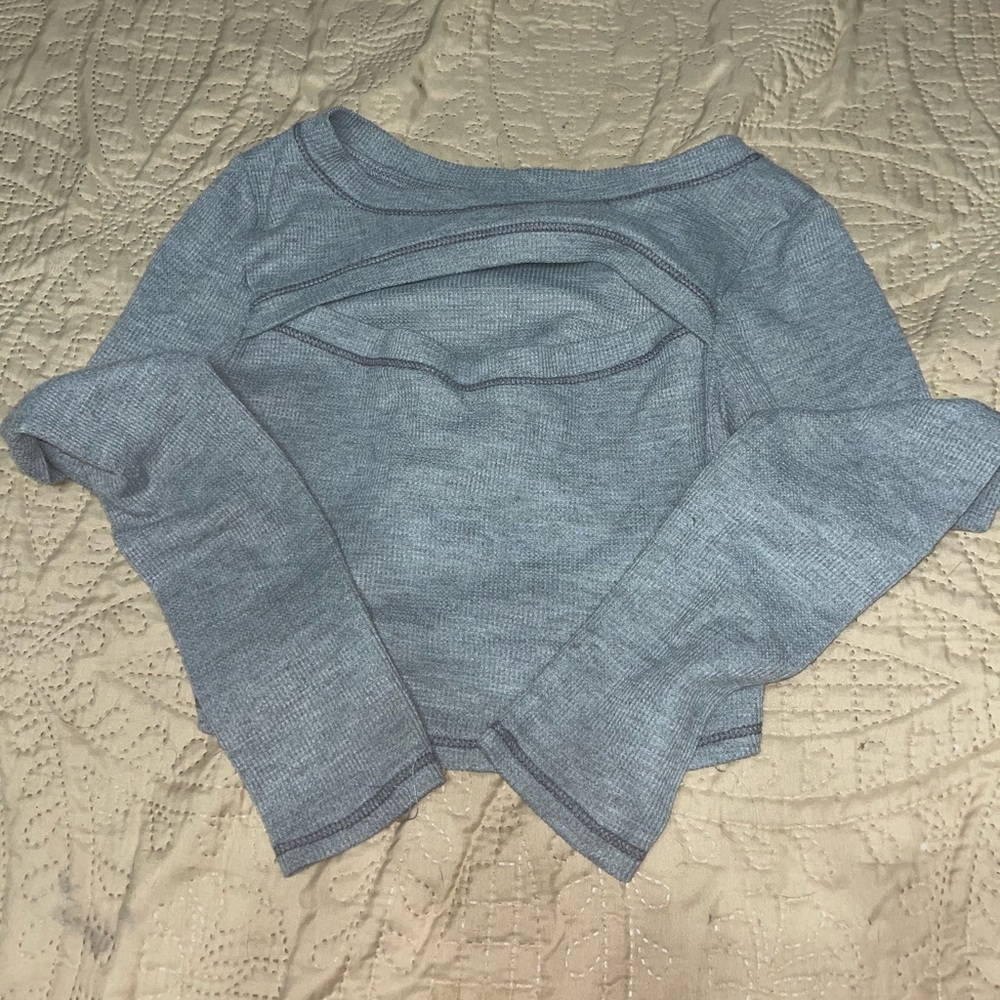 Grey croptop